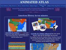 Tablet Screenshot of animatedatlas.com